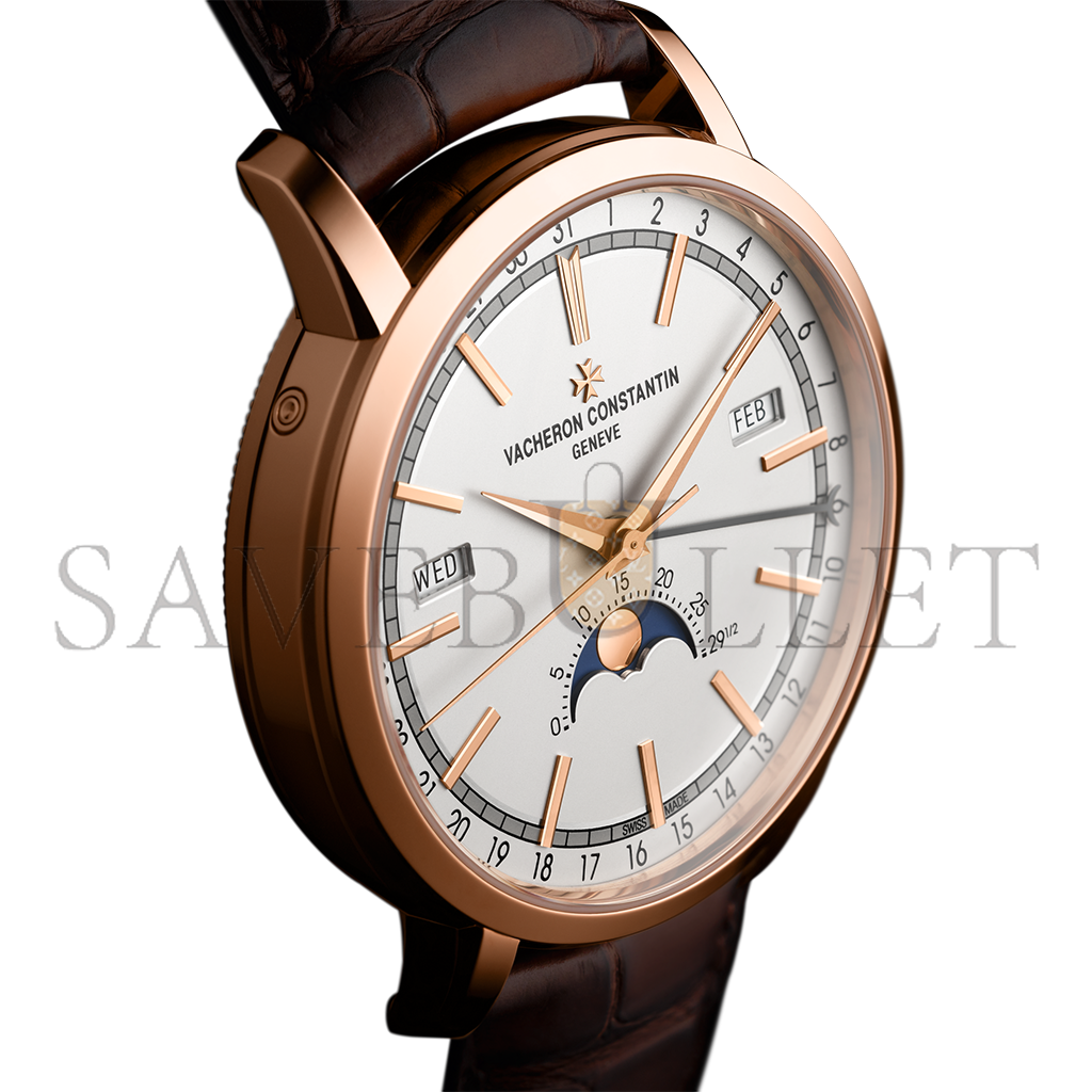 VACHERON CONSTANTIN TRADITIONNELLE COMPLETE CALENDAR 41 MM PINK GOLD WATCH 4010T/000R-B344